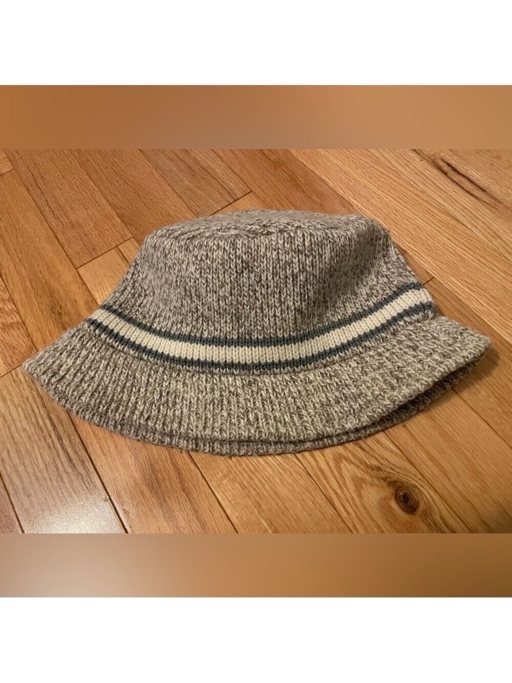 Wigwam Beige Wool Blend Bucket Hat - Picture 3 of 5